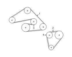 Mazda Tribute  Tensioner | Mazda OEM Part Number AJ04-15-980A