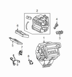 Mazda Tribute  Motor | Mazda OEM Part Number EC01-61-A8Z