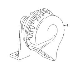 Mazda Tribute  Horn | Mazda OEM Part Number ZZL0-66-780B