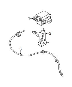 Mazda Tribute  Cruise servo | Mazda OEM Part Number EC05-66-312D