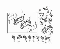 Mazda Tribute  Bulb & socket | Mazda OEM Part Number EC02-61-C9Y