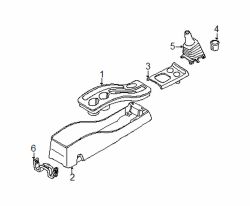 Mazda Tribute  Bezel | Mazda OEM Part Number EC02-64-32YD-24