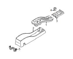 Mazda Tribute  Trim panel | Mazda OEM Part Number EC01-64-470E-24