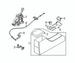 Mazda Tribute  Lid | Mazda OEM Part Number EF91-64-450-66