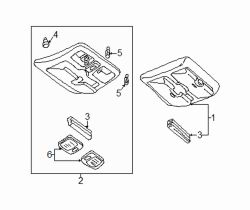 Mazda Tribute Right Lens | Mazda OEM Part Number EC01-69-223A