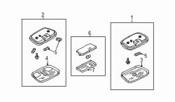 Mazda Tribute  Cargo lamp | Mazda OEM Part Number EC01-51-430A