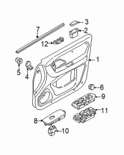 Mazda Tribute Left Lock switch | Mazda OEM Part Number ECTT-66-660