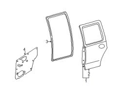Mazda Tribute Right Outer panel | Mazda OEM Part Number EC02-72-030G