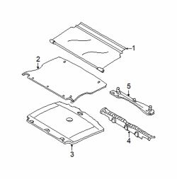 Mazda Tribute  Floor mat | Mazda OEM Part Number EC02-68-81XF-35