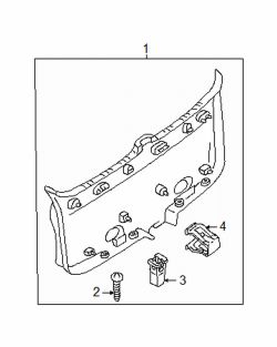 Mazda Tribute  Trim panel | Mazda OEM Part Number EC01-68-960S-66