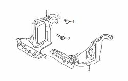 Mazda Tribute Left Splash shield | Mazda OEM Part Number ZZCA-56-141