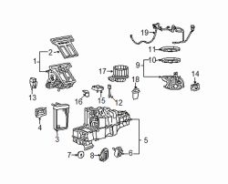 Mazda Tribute  Heater assy | Mazda OEM Part Number ZZCC-61-130A