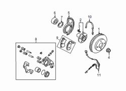 Mazda Tribute Right Splash shield | Mazda OEM Part Number EFY1-33-261