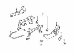 Mazda Tribute Right Knob | Mazda OEM Part Number ZZCA-88-081-05