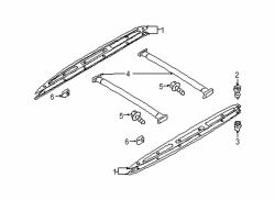 Mazda Tribute Right Cross bar adjust bolt | Mazda OEM Part Number EC02-51-7C8A-83