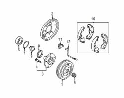 Mazda Tribute  ABS ring | Mazda OEM Part Number EC04-26-47XB