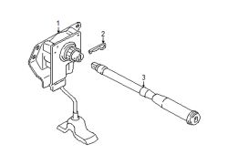 Mazda Tribute  Spare carrier | Mazda OEM Part Number ZZD2-56-720A