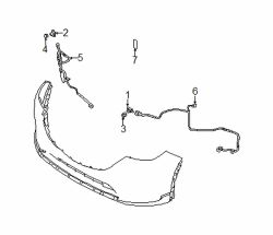 Mazda CX-9 Rear Outer Parking Aid Sensor | Mazda OEM Part Number KD49-67-UC1