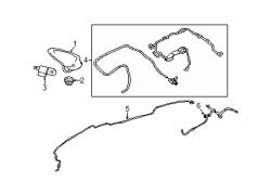 Mazda CX-9  Radio Antenna Assembly | Mazda OEM Part Number GML8-66-930-51
