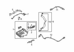 Mazda CX-9  Fuel Tank Vent Hose | Mazda OEM Part Number PE01-13-971