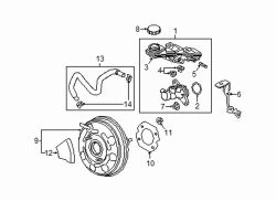 Mazda CX-9  Brake Vacuum Hose | Mazda OEM Part Number TK78-43-640