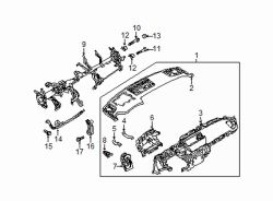 Mazda CX-9  End panel retainer clip | Mazda OEM Part Number S47P-64-345