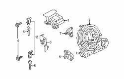 Mazda CX-9 Front Air Bag Impact Sensor | Mazda OEM Part Number G46C-57-K1XA