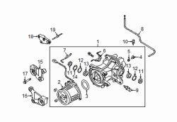 Mazda CX-9  Drain plug | Mazda OEM Part Number 9951-11-800