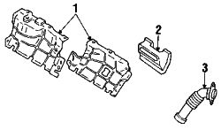 Mazda RX-7 Right Air deflector | Mazda OEM Part Number FB01-56-812