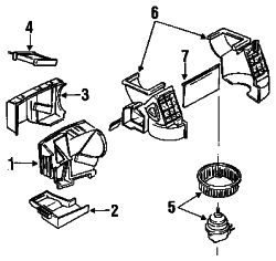 Mazda 626  Core | Mazda OEM Part Number GJ21-61-A10