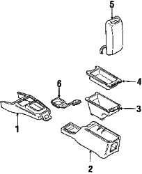 Mazda MX-6  Door | Mazda OEM Part Number GJ23-64-450A-48