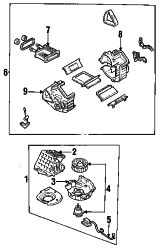 Mazda Protege  Core | Mazda OEM Part Number BR70-61-A10