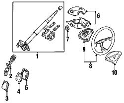 Mazda Protege  Rear cover | Mazda OEM Part Number BR70-32-040