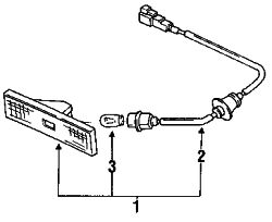 Mazda Protege  Bulb | Mazda OEM Part Number 0000-11-0194