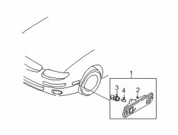 Mazda Millenia Right Socket | Mazda OEM Part Number NA01-51-5E2