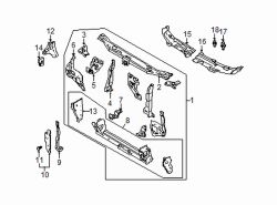 Mazda Millenia Right Side panel | Mazda OEM Part Number T001-53-120