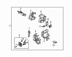 Mazda Millenia  Actuator | Mazda OEM Part Number TA01-61-A70