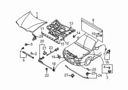 Mazda Millenia  Handle | Mazda OEM Part Number T001-56-720D