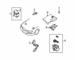 Mazda Millenia  Cover clip | Mazda OEM Part Number T001-67-CH1