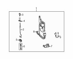 Mazda Millenia  Antenna assy | Mazda OEM Part Number TB91-66-930