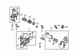 Mazda Millenia  Air inlet duct | Mazda OEM Part Number KJ01-13-202