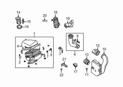Mazda Millenia  Duct | Mazda OEM Part Number KL68-13-208