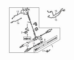 Mazda Millenia Left Boot | Mazda OEM Part Number H330-32-125