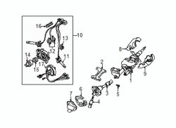 Mazda Millenia  Steering column | Mazda OEM Part Number TC44-32-100B