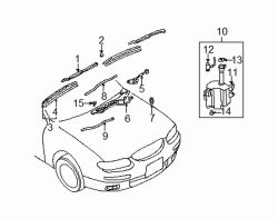 Mazda Millenia  Reservoir tank | Mazda OEM Part Number T002-67-481