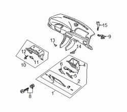 Mazda Millenia  Box stay | Mazda OEM Part Number TA01-64-162A