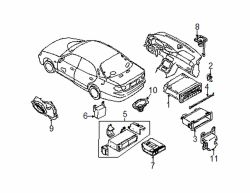 Mazda Millenia  Power amplifier | Mazda OEM Part Number TA04-66-920