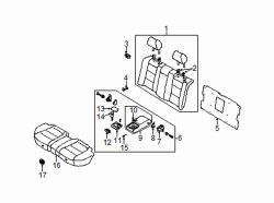 Mazda Millenia  Lock | Mazda OEM Part Number T060-57-529