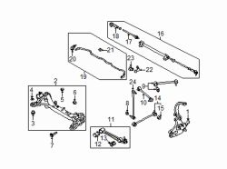 Mazda Millenia Left Link rod | Mazda OEM Part Number T001-28-D00B