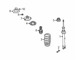 Mazda Millenia Left Cap | Mazda OEM Part Number T001-28-019